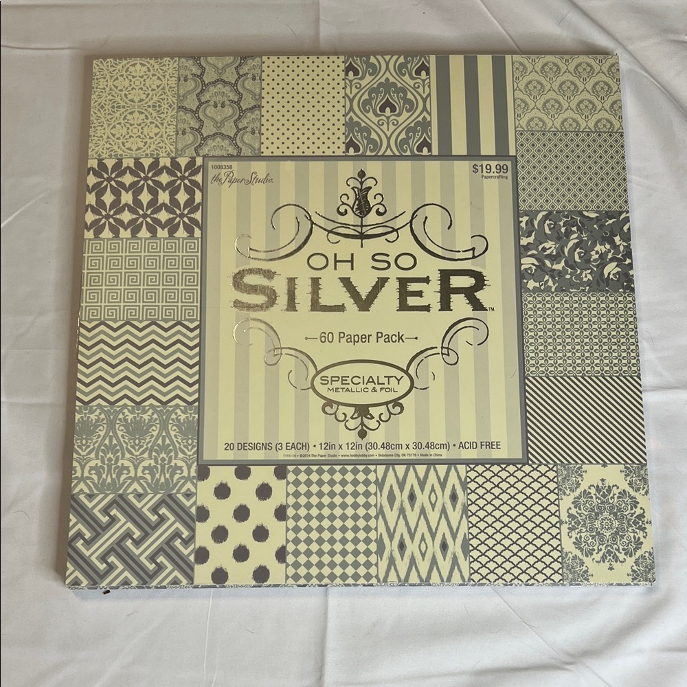 Oh So Silver Paper Pack